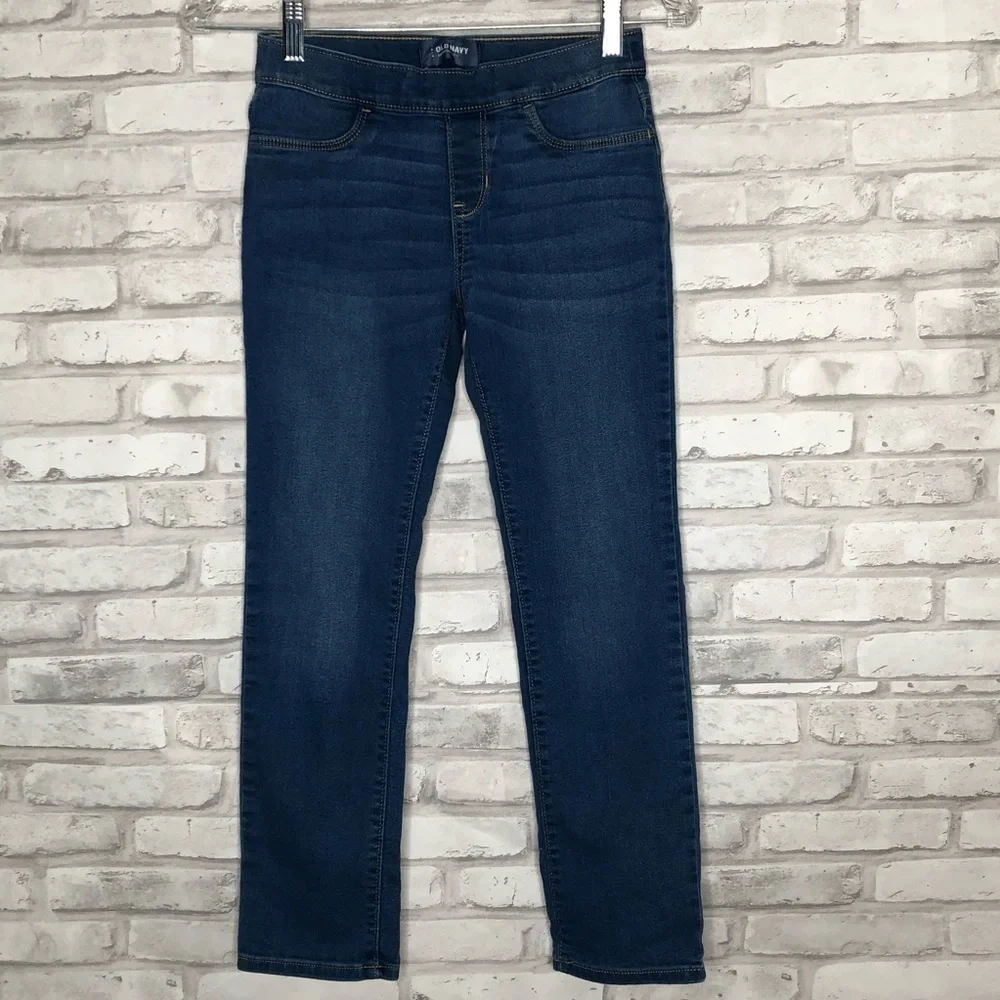 Old Navy denim skinny jeans, size large (10/12)